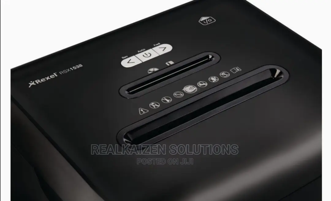 REXEL 35L Promax 15 Sheet Manual Cross Cut Paper Shredder