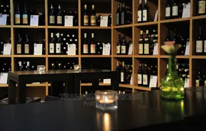 Bar Rack and Red Wine