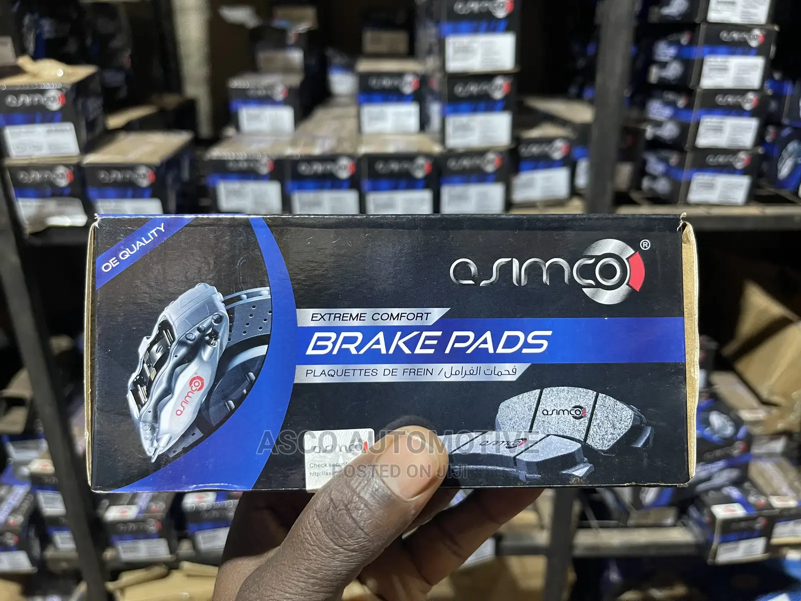 Genuine Asimco Rear Brake Pads Toyota Rav4 Vitz Upto 2005