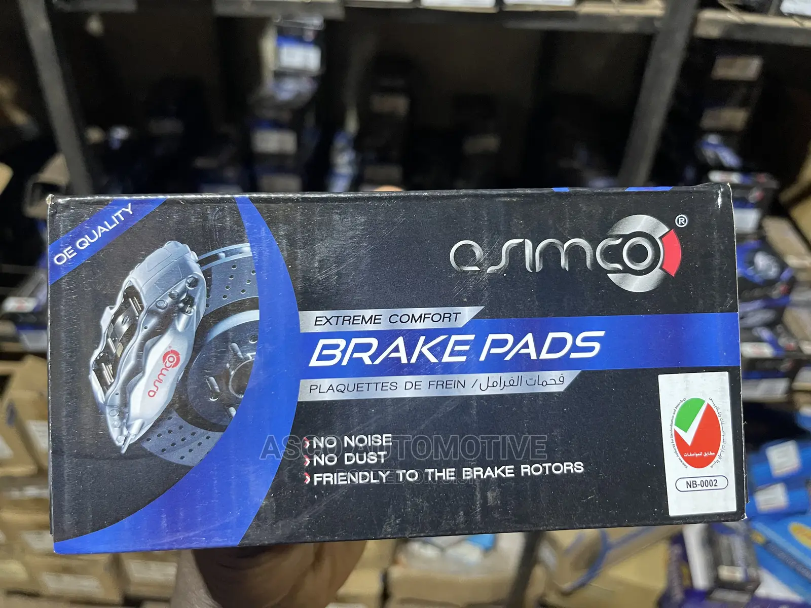 Genuine Asimco Rear Brake Pads Toyota Rav4 Vitz Upto 2005