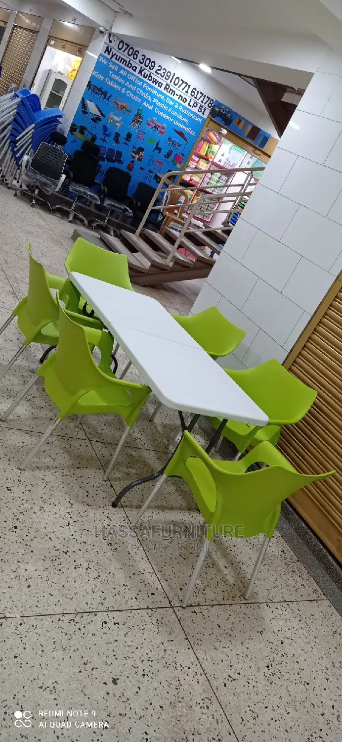 6seaters Outdoor Restaurant Set