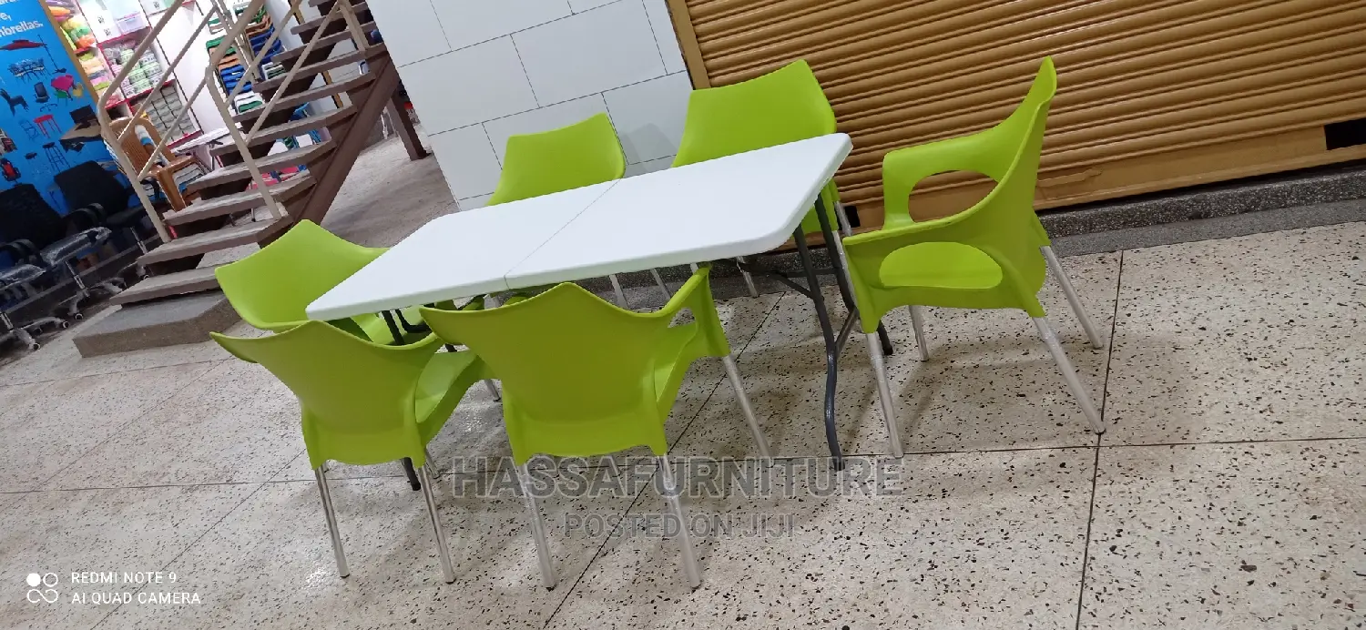6seaters Outdoor Restaurant Set