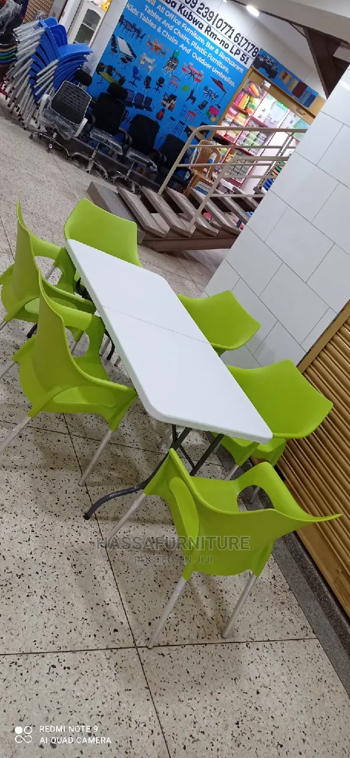 6seaters Outdoor Restaurant Set