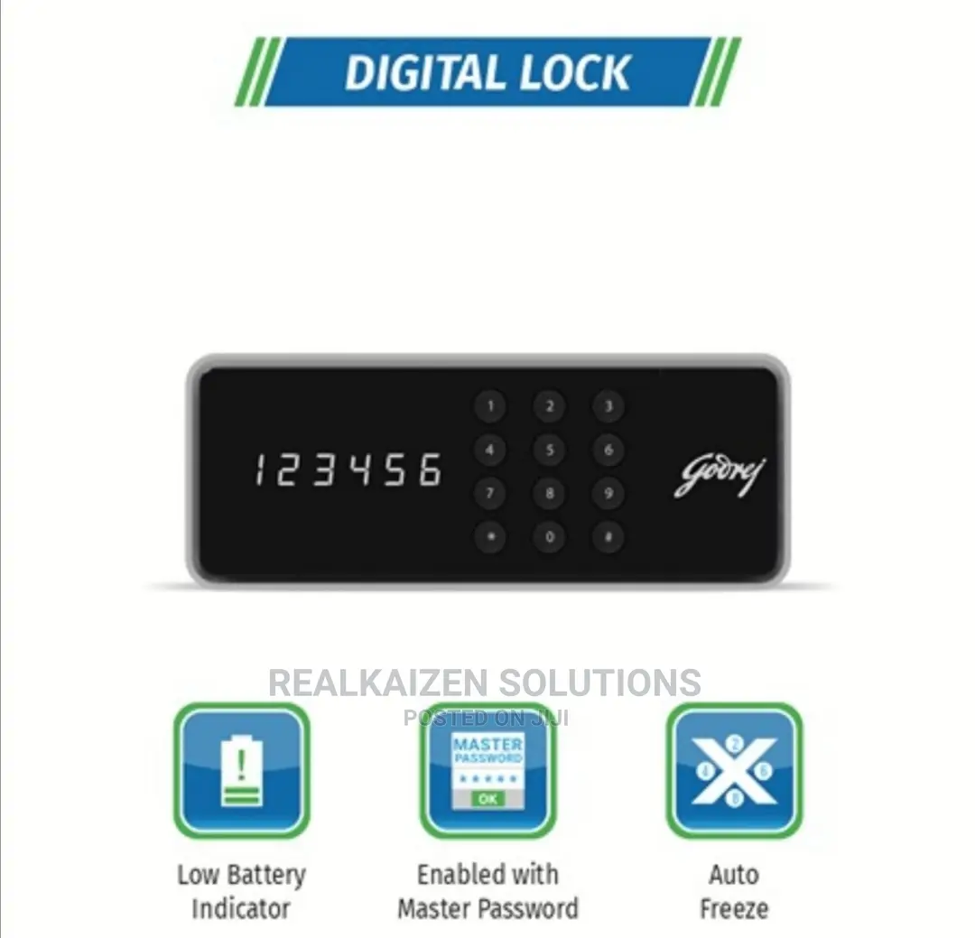 GODREJ 15L NX Pro Digital Locking System Safe Box Locker