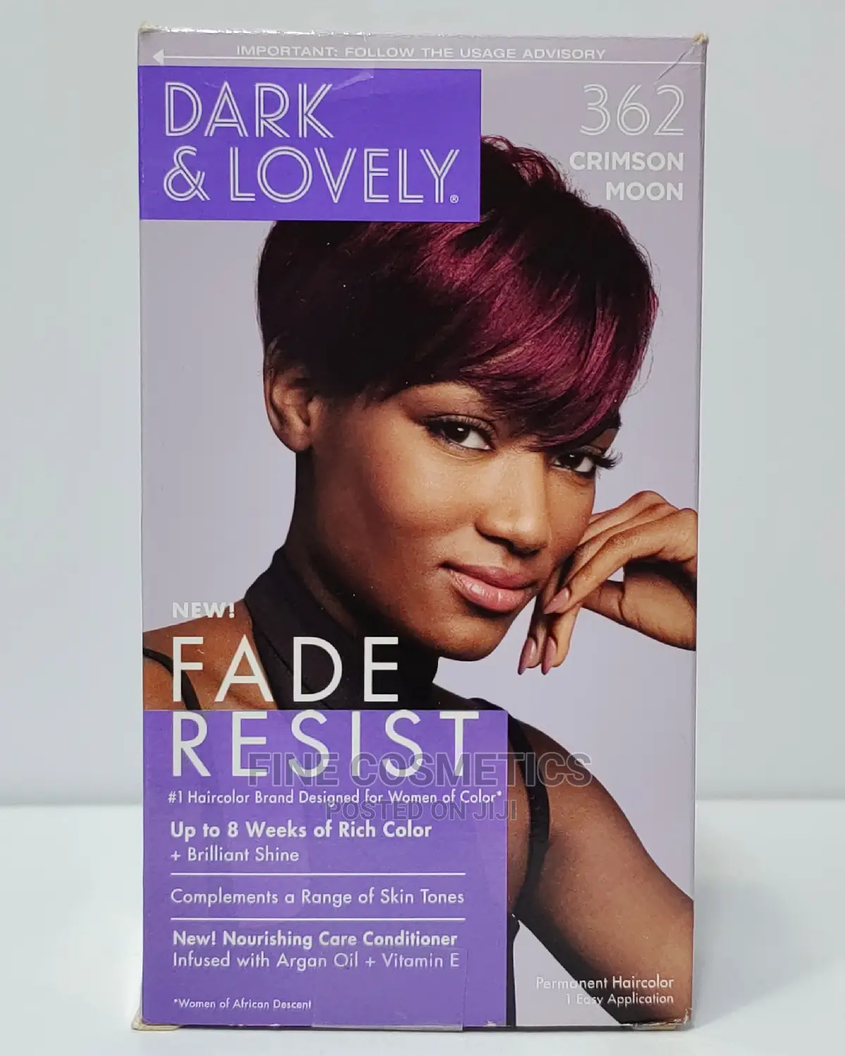 Dark and Lovely Fade Resist Permanent Hair Color Conditioner