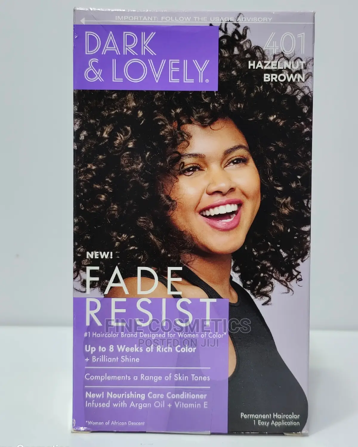 Dark and Lovely Fade Resist Permanent Hair Color Conditioner