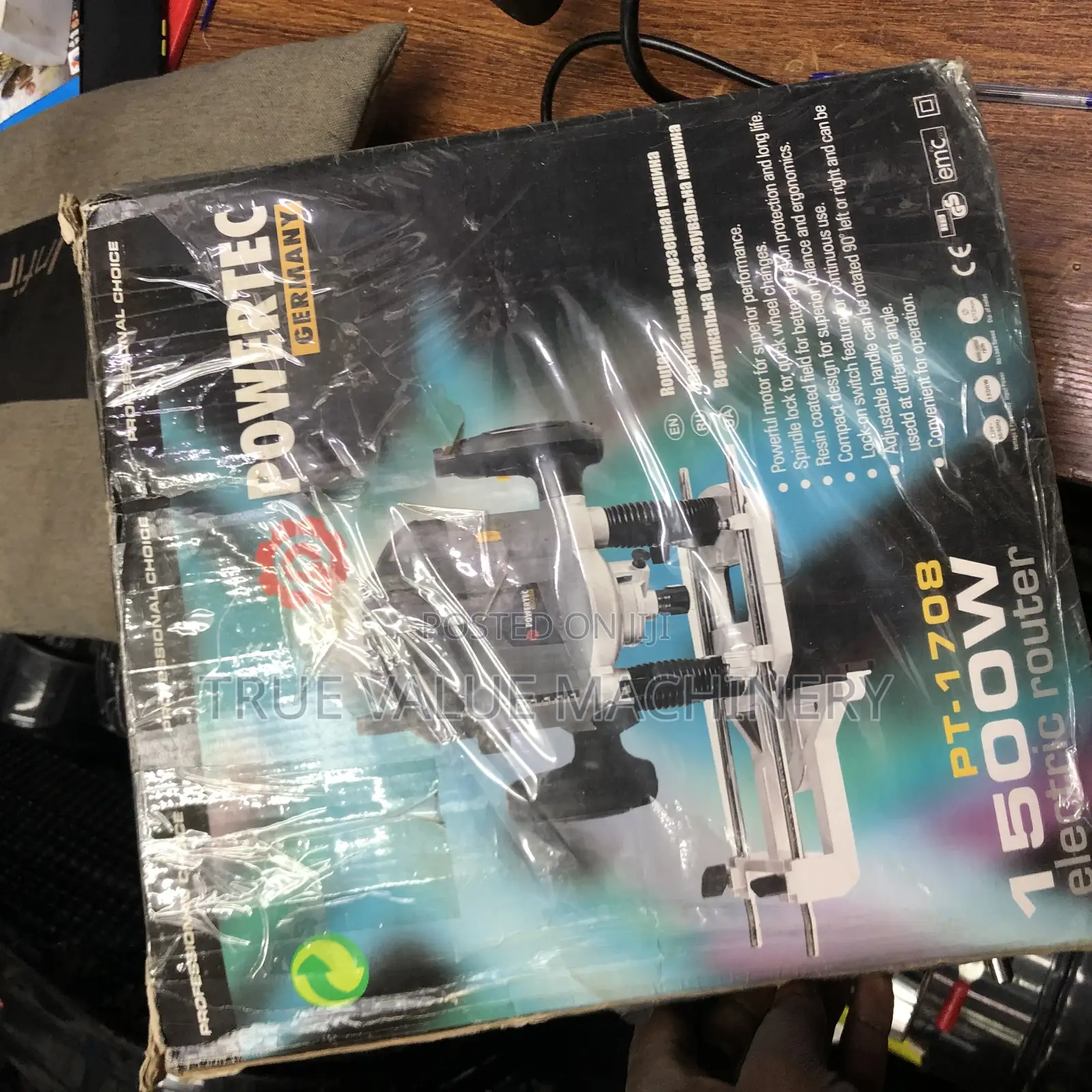 Wood Router Powertec German