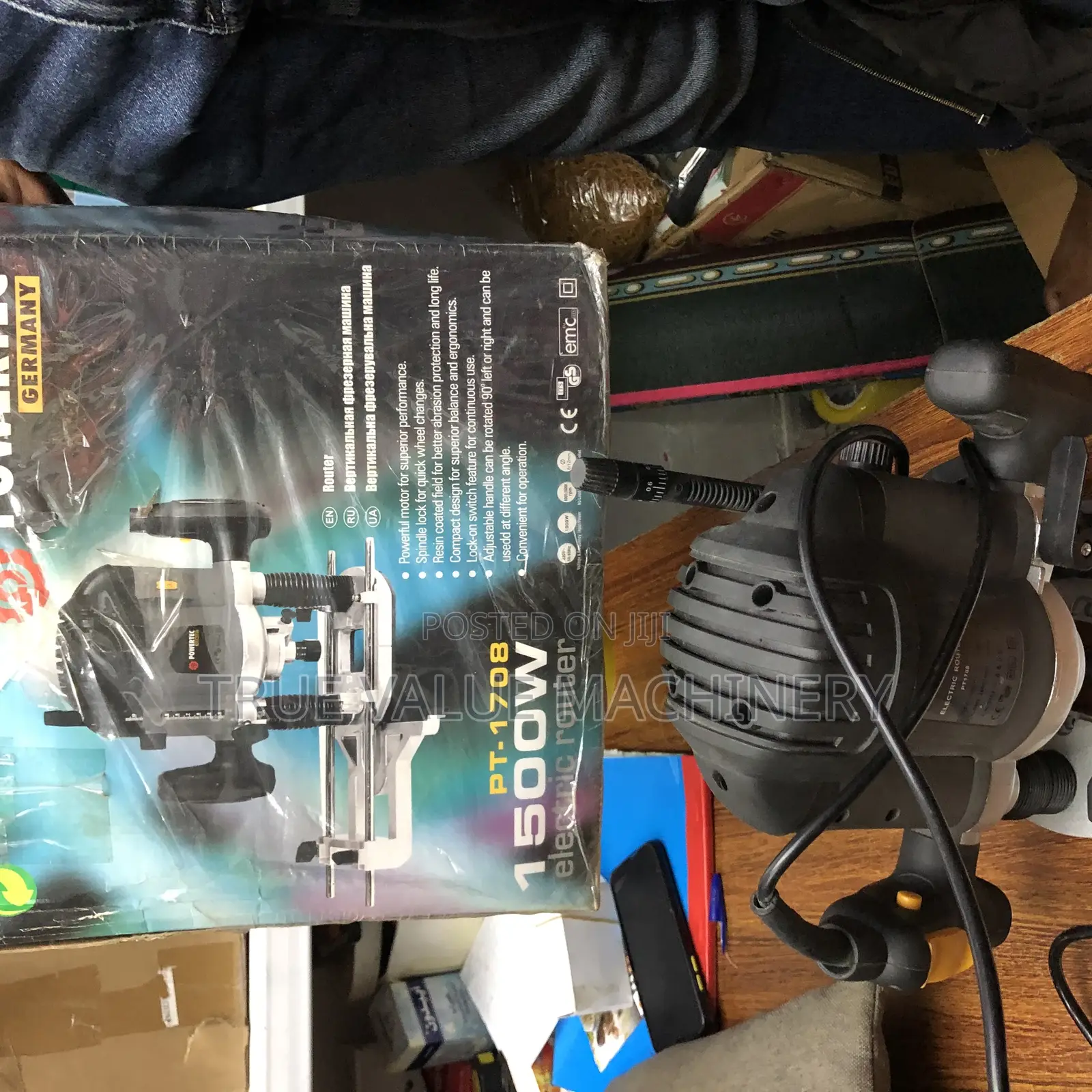 Wood Router Powertec German