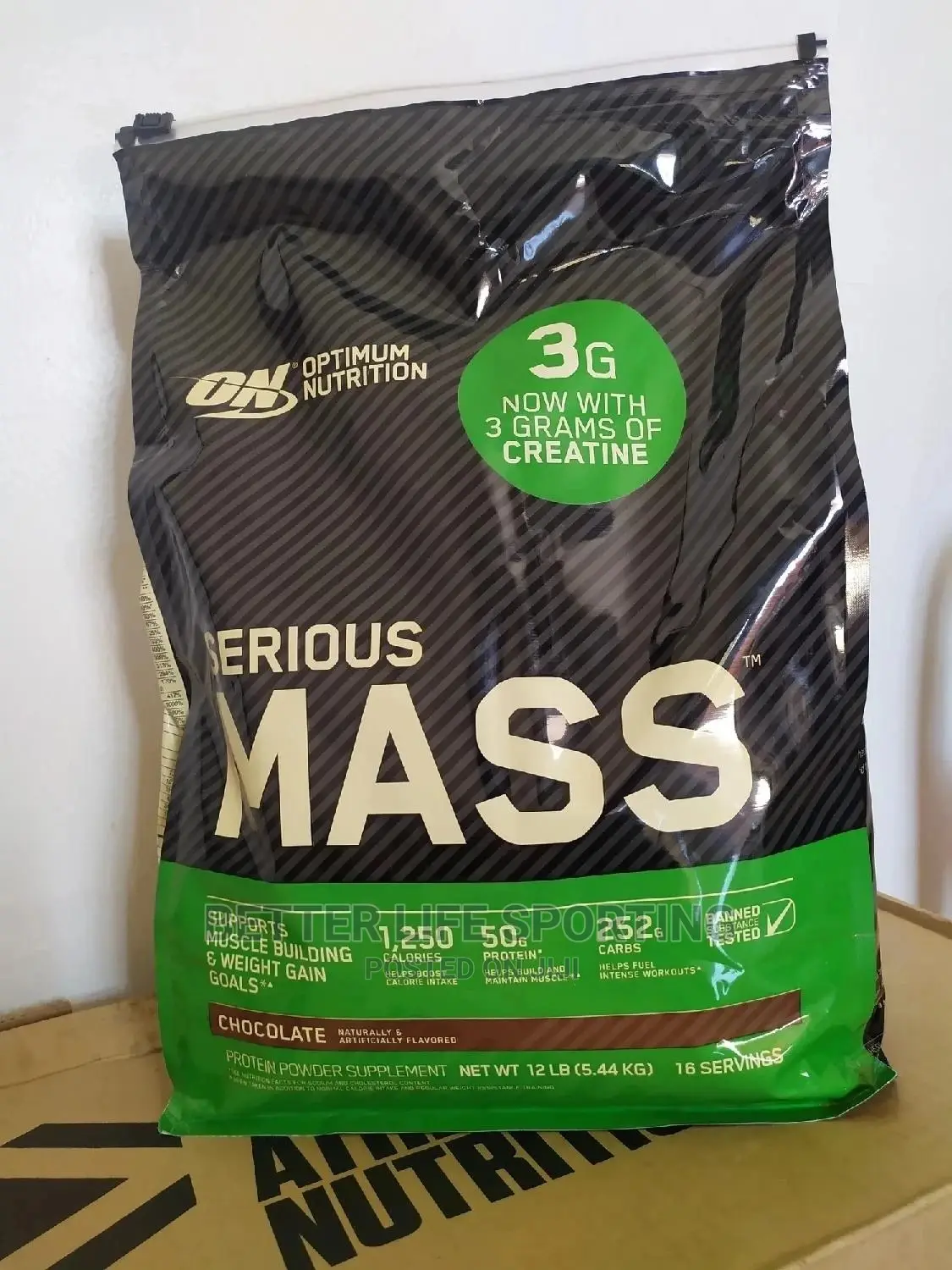 Serious Mass Gainer 12 Lbs 5.44 Kgs