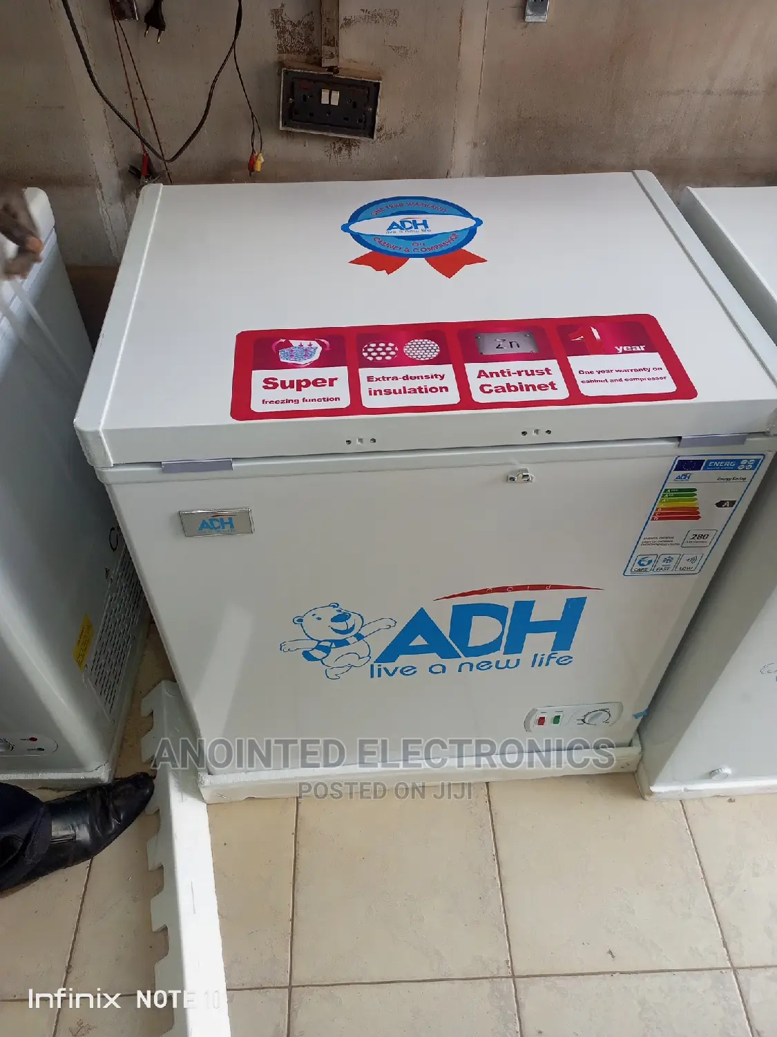 Adh Deep Freezer 200L