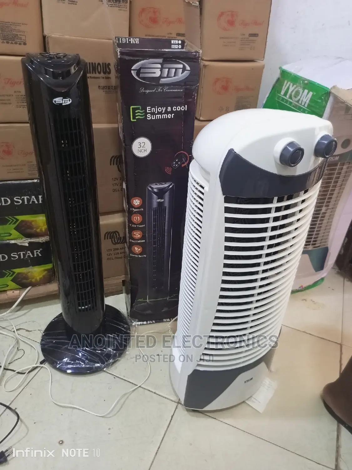 Tower Fan Vyom