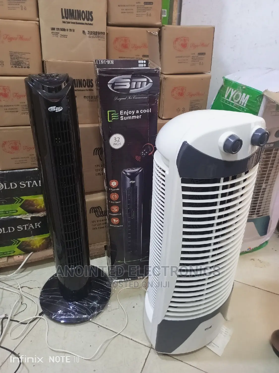 Tower Fan Vyom