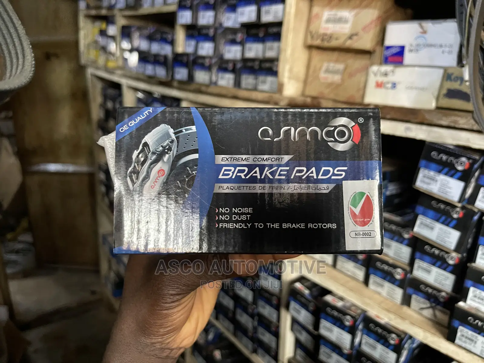 Harrier Kluger Rear Brake Pads 100% Genuine Asimco Brand