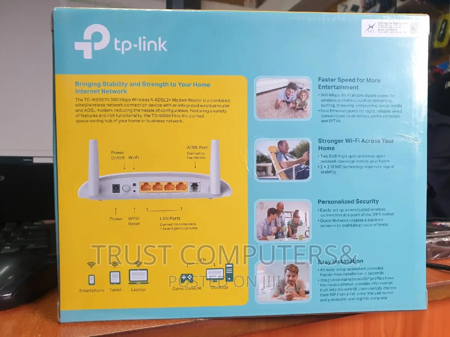 Tp-Link T-D-W8961n Modem Router