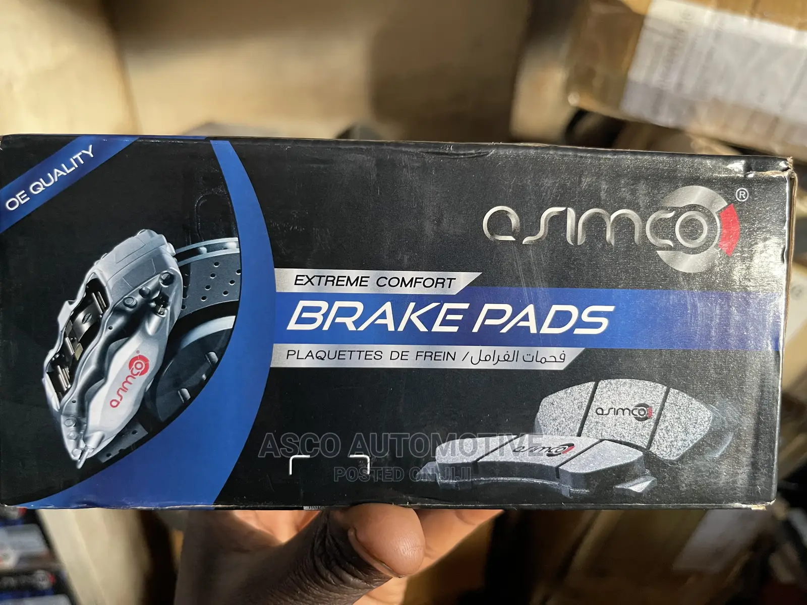 Land Cruiser TX Hilux Front Brake Pads. Genuine Asimco Brand