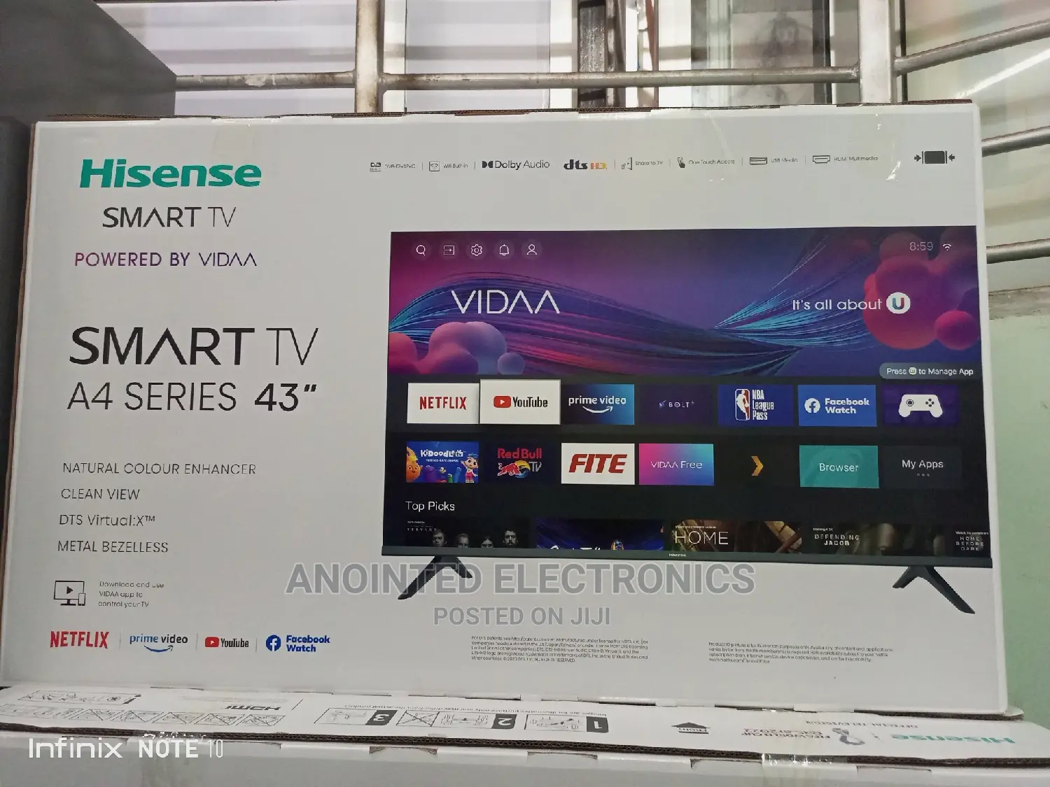 Hisense 43" Smart Vidda