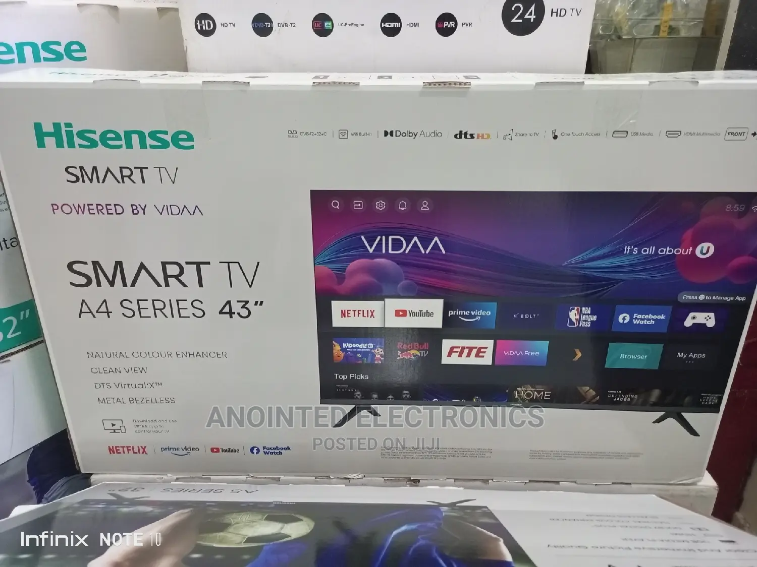 Hisense 43" Smart Vidda