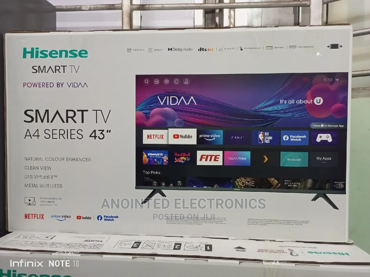 A4 Hisense Smart Tv