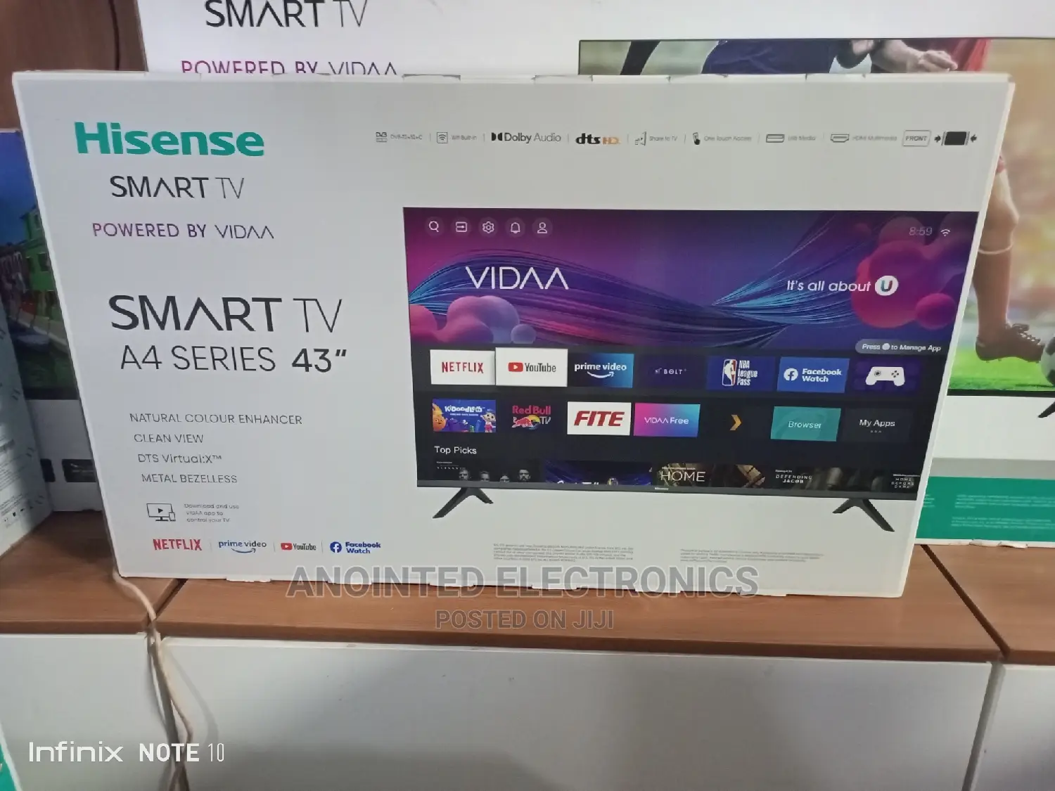 Hisense at 4 Series 43"