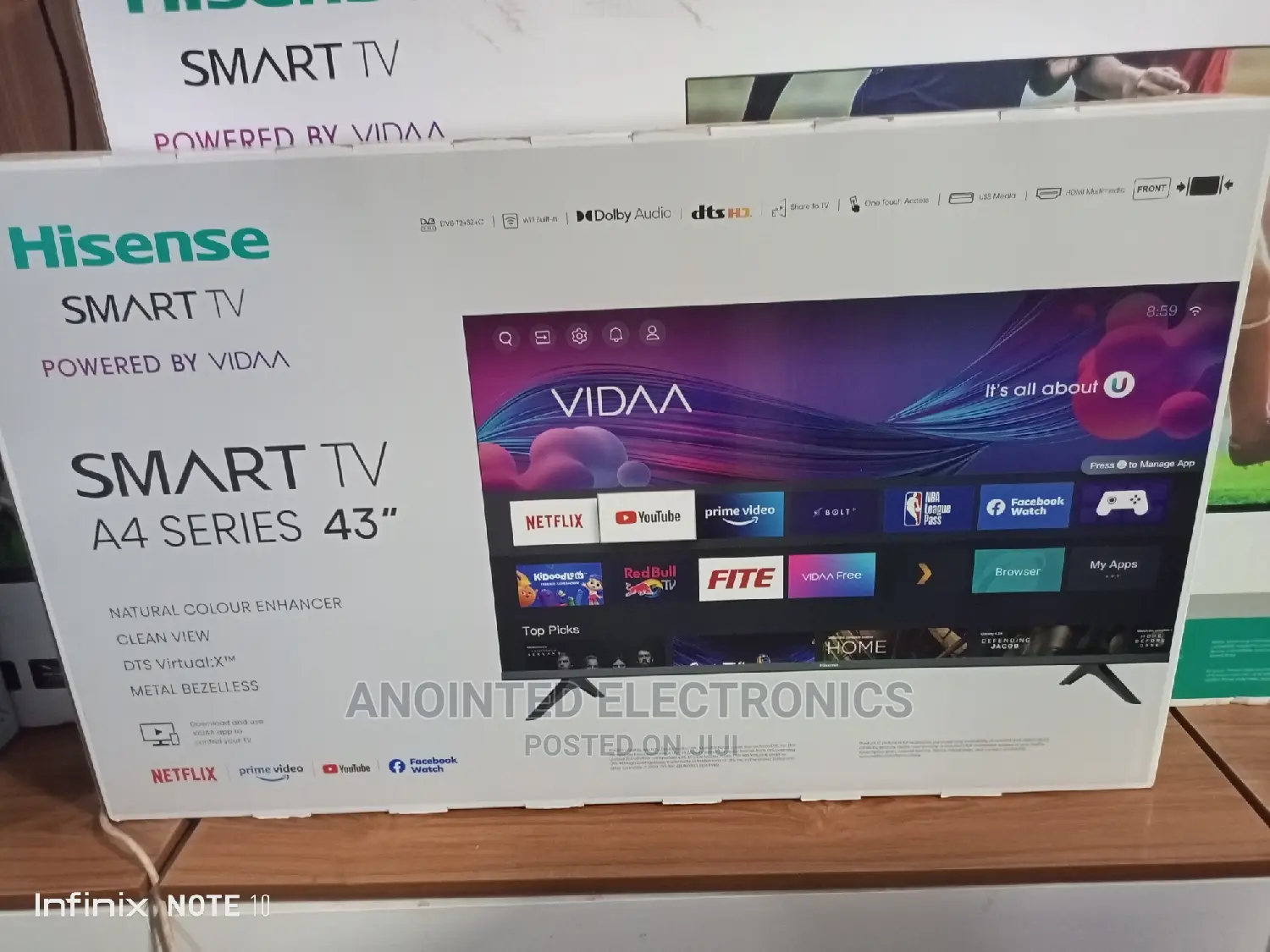 Hisense 43"A4 Smart Series'