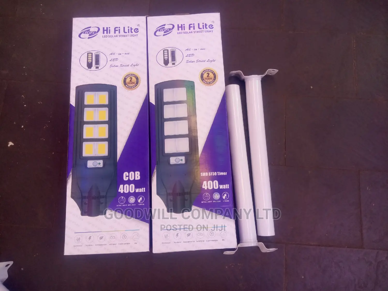 400w Solar Street Light Hi Fi Lite