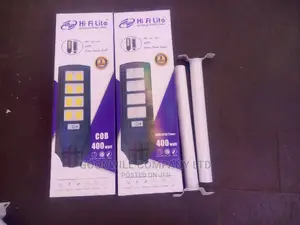 400w Solar Street Light Hi Fi Lite