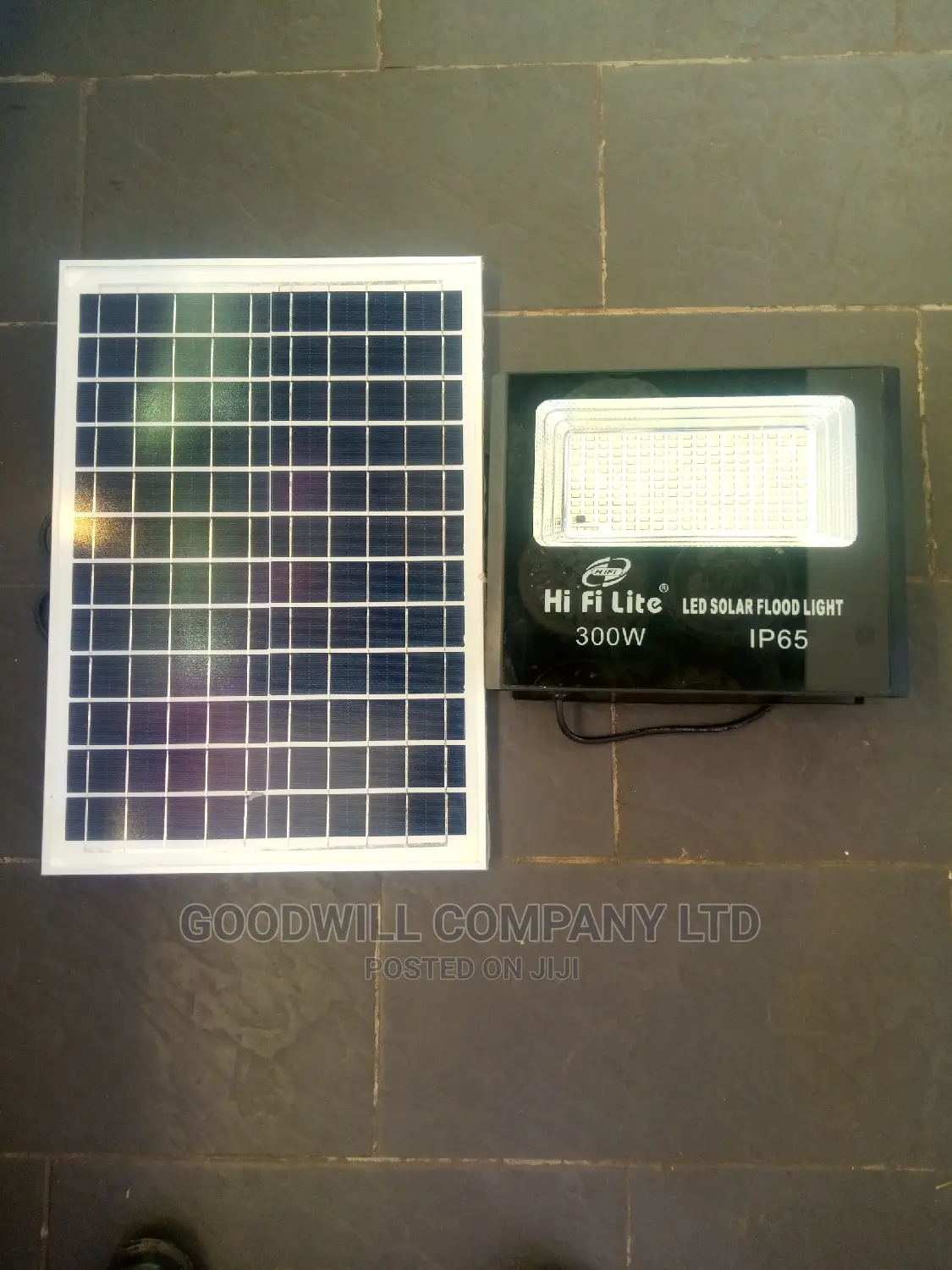 300w Solar Flood Light Hi Fi Lite