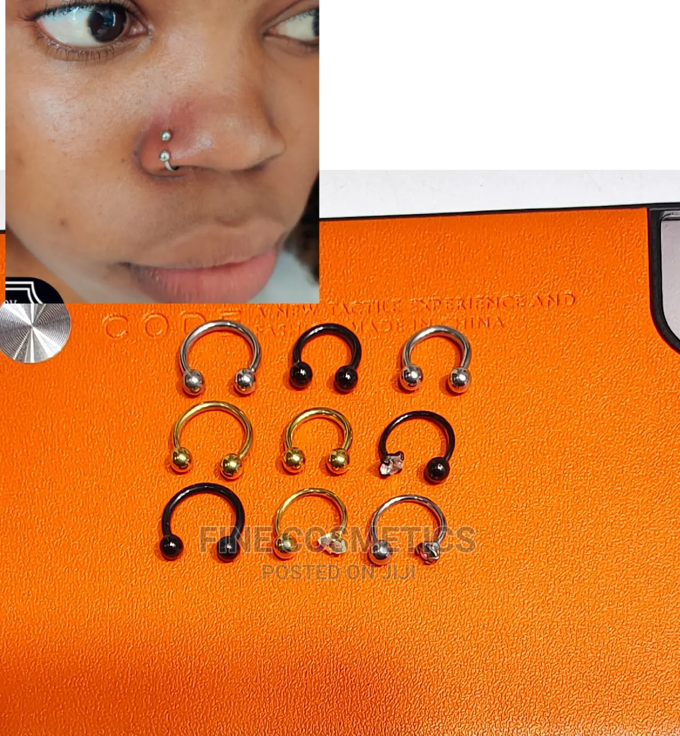 Horseshoe Hoop Nose Rings Cartilage Earring Septum Nose Pin