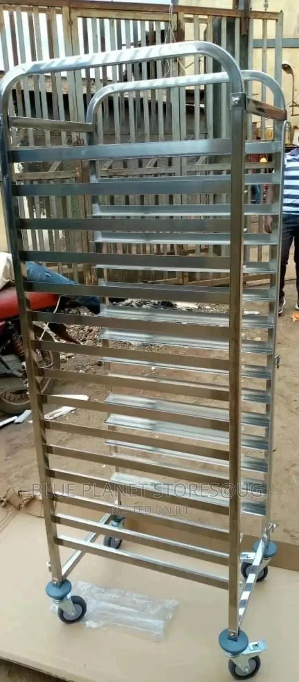 Industrial/Bakery Wheel Trolleys || 60cm×40cm || S/S Body