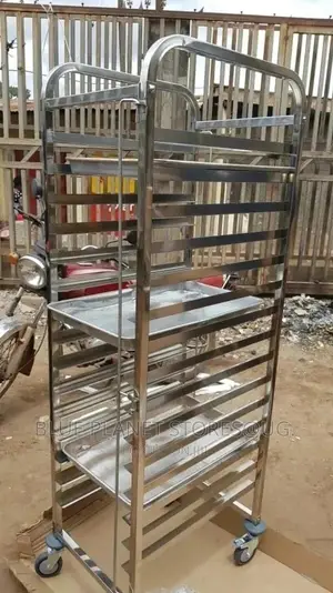 Industrial/Bakery Wheel Trolleys || 60cm×40cm || S/S Body