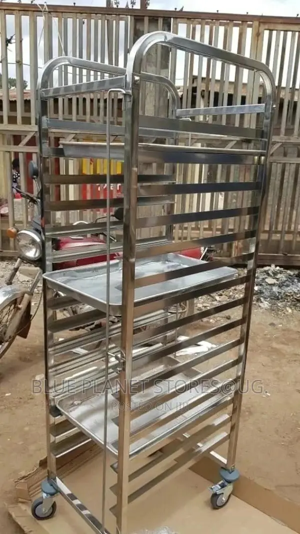 Industrial/Bakery Wheel Trolleys || 60cm×40cm || S/S Body