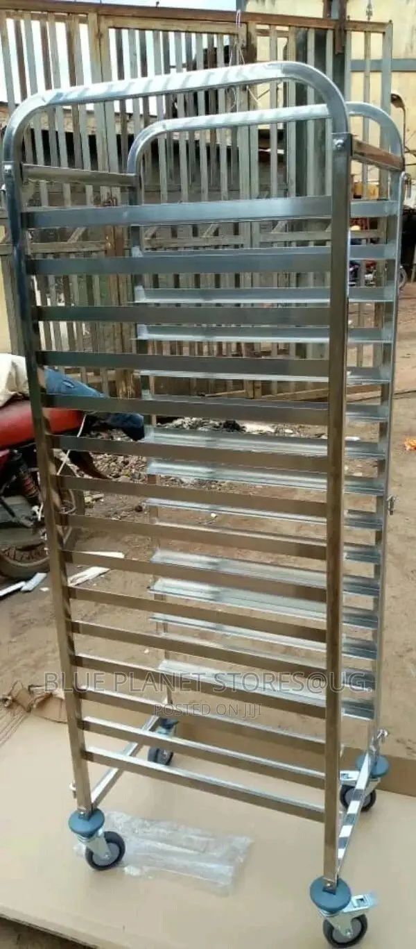 Industrial/Bakery Wheel Trolleys || 60cm×40cm || S/S Body