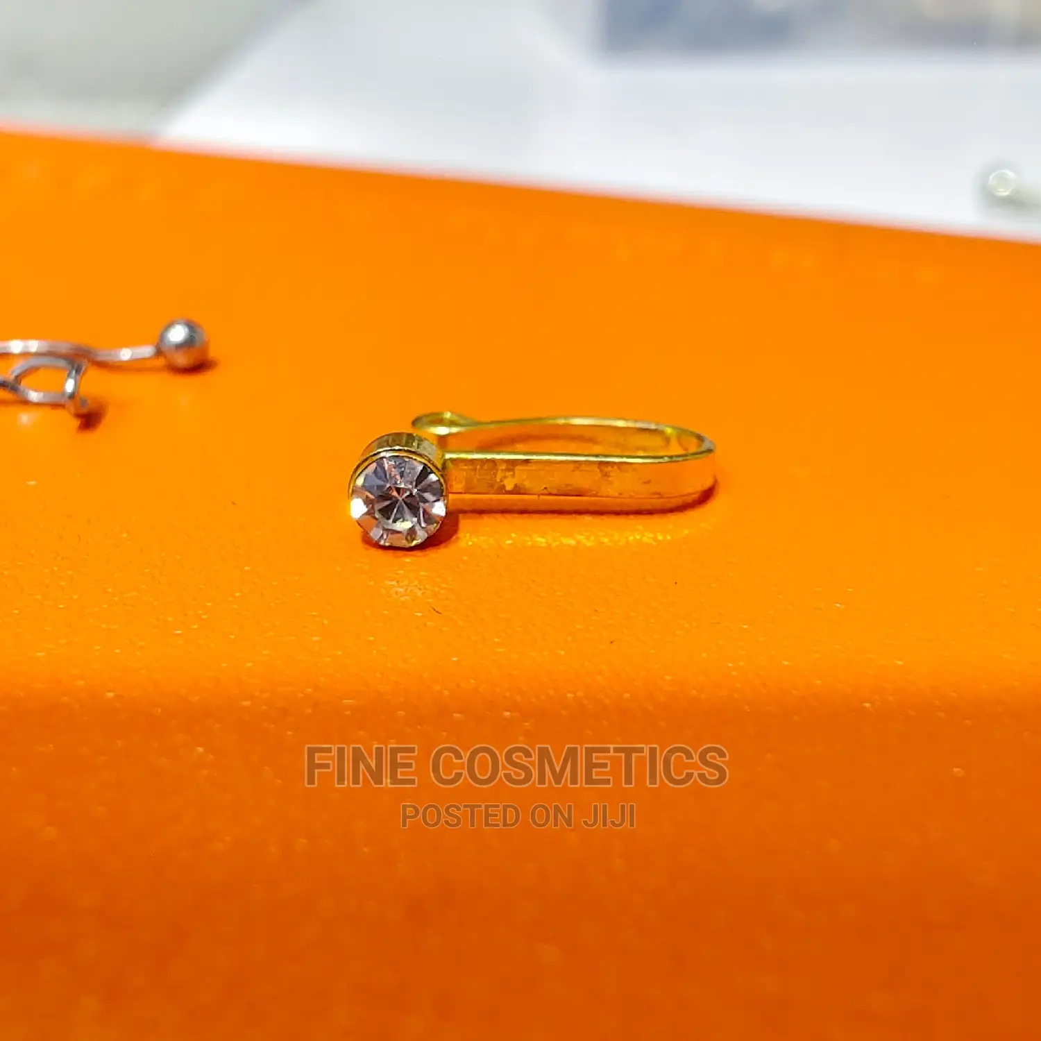 None Piercing Clip-on Nose Ring Pin, Fake Nosering Cuff Pin