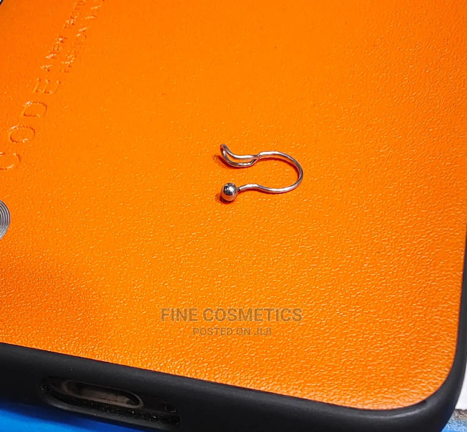 None Piercing Clip-on Nose Ring Pin, Fake Nosering Cuff Pin