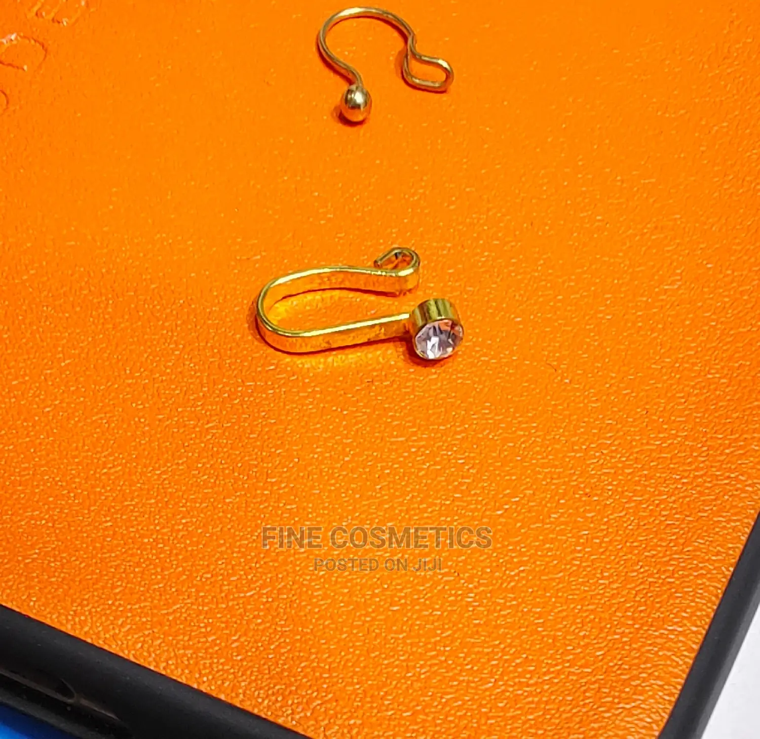 None Piercing Clip-on Nose Ring Pin, Fake Nosering Cuff Pin