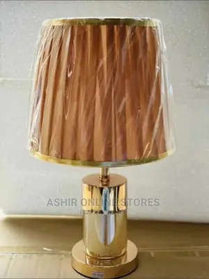 Goldish Classy Bedside Lamp
