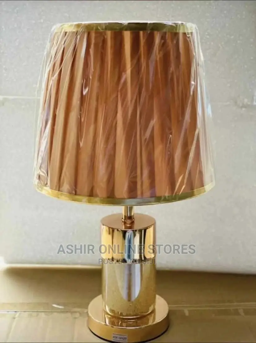 Goldish Classy Bedside Lamp