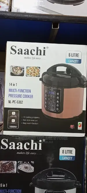 14 in 1;Saachi Multifunction Pressure Cooker.