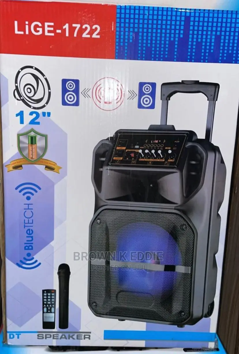 Kolav 12" Rechearge Speaker's
