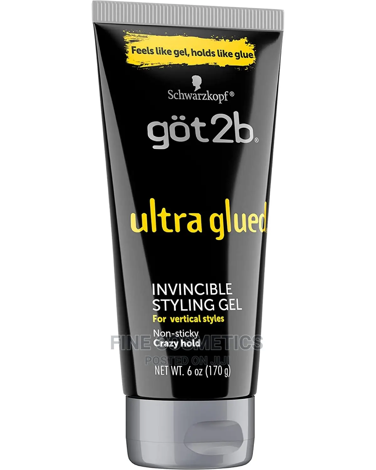 Got2b Ultra Glued Non Sticky Invincble Hold Hair Styling Gel