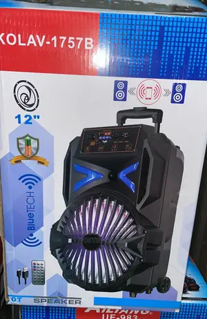 Kolav 12" Rechearge Speaker's