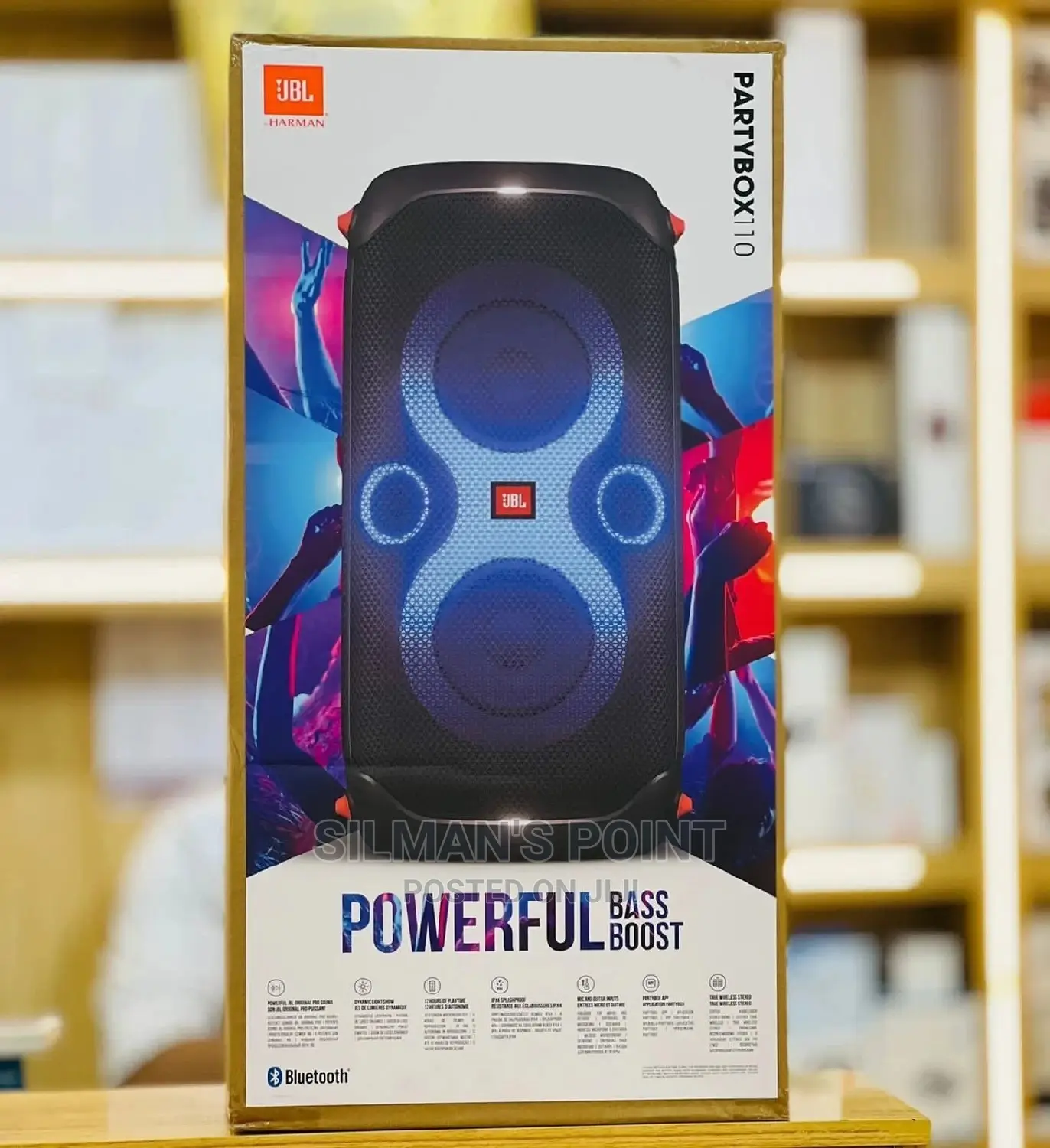 JBL Partybox 110 Outdoor Speaker