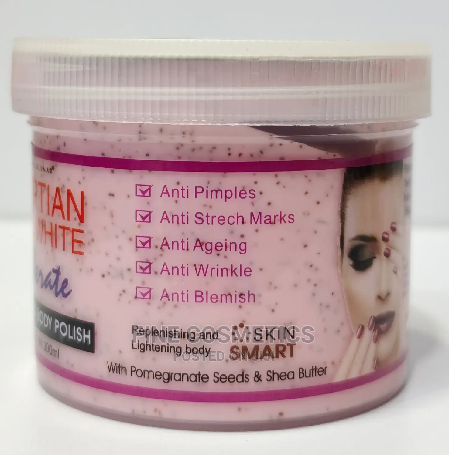 EGYPTIAN Pure White Skin Lightening+ Exfoliating Body Scrub