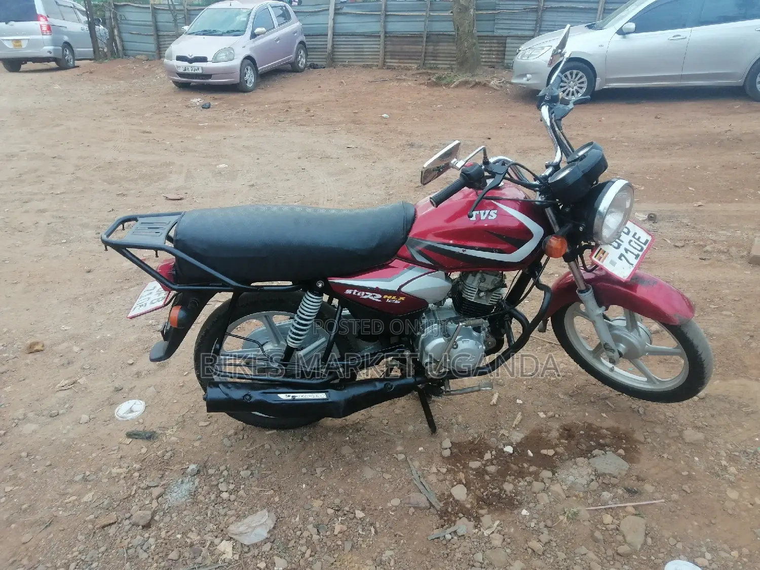New TVS Apache 160 4V 2021 Red