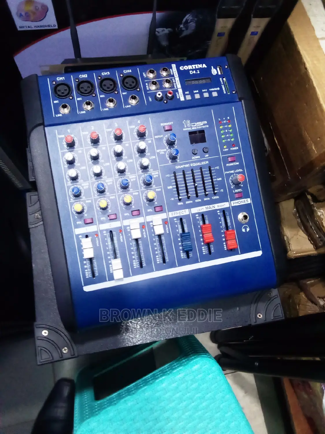 Cortina Amp Mixer 4