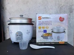Sayona 2.2litres Electric Rice Cooker + Steamer || SRC-4304