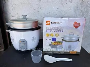 Sayona 2.2litres Electric Rice Cooker + Steamer || SRC-4304