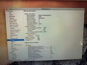 Laptop Apple MacBook Air 2012 4GB Intel Core i5 SSD 128GB