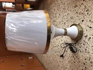 Unique White Bedside Lamp