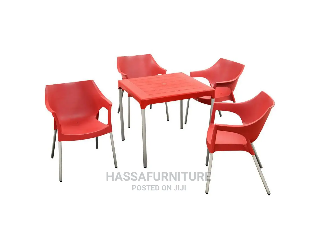 Plastic Restaurant Set 4seaters